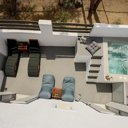 빌라 Nectar 2 Bedrooms 4 Pers With Jacuzzi By Mps 페리볼로스