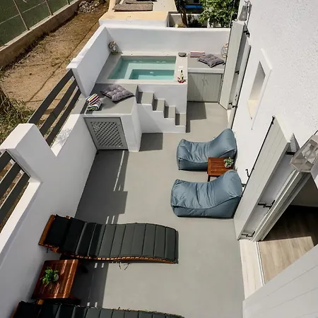 Nectar 2 Bedrooms 4 Pers With Jacuzzi By Mps * 페리볼로스