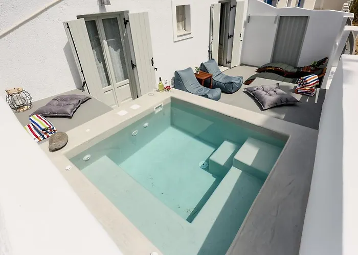 빌라 Nectar 2 Bedrooms 4 Pers With Jacuzzi By Mps 페리볼로스