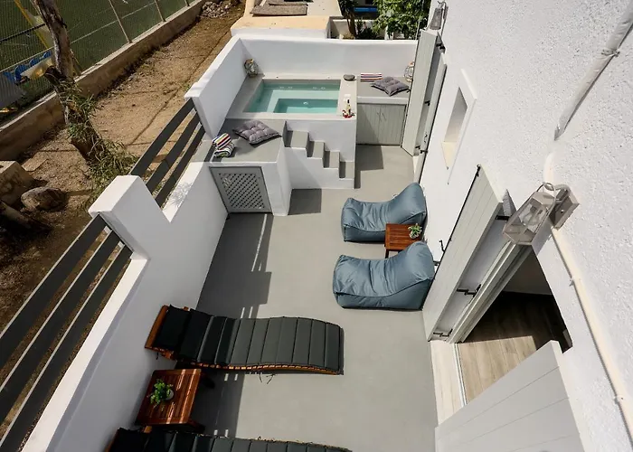 Nectar 2 Bedrooms 4 Pers With Jacuzzi By Mps * 페리볼로스